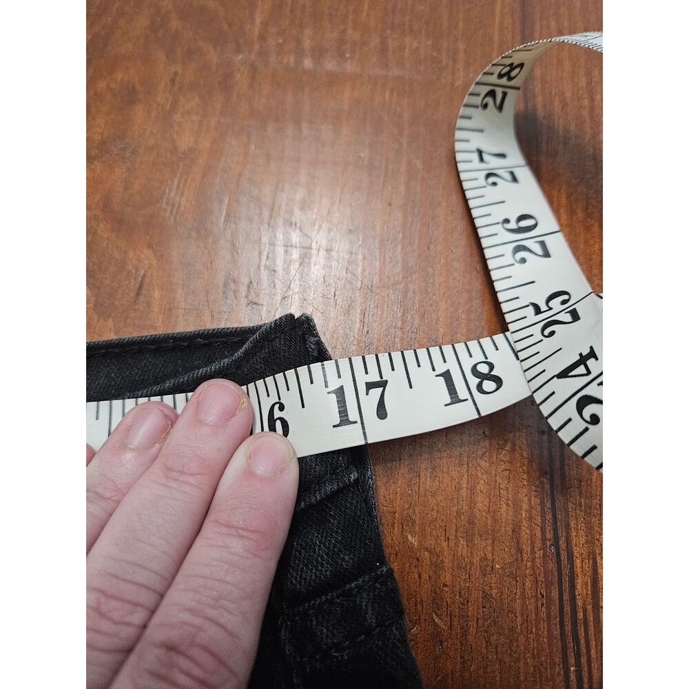 Levi's 514 Straight Fit Black Jeans Men's 34x32 Faded Black Denim - Picture 5 of 9